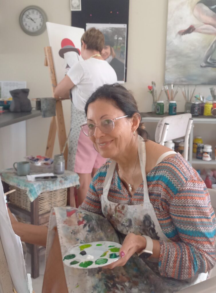 Art in the Bay showcasing vibrant local artwork by Lilian